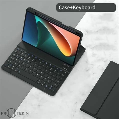 Cover case keyboard bluetooth Xiaomi Pad Mipad 5 6 Pro Redmi pad ada tempat pensil